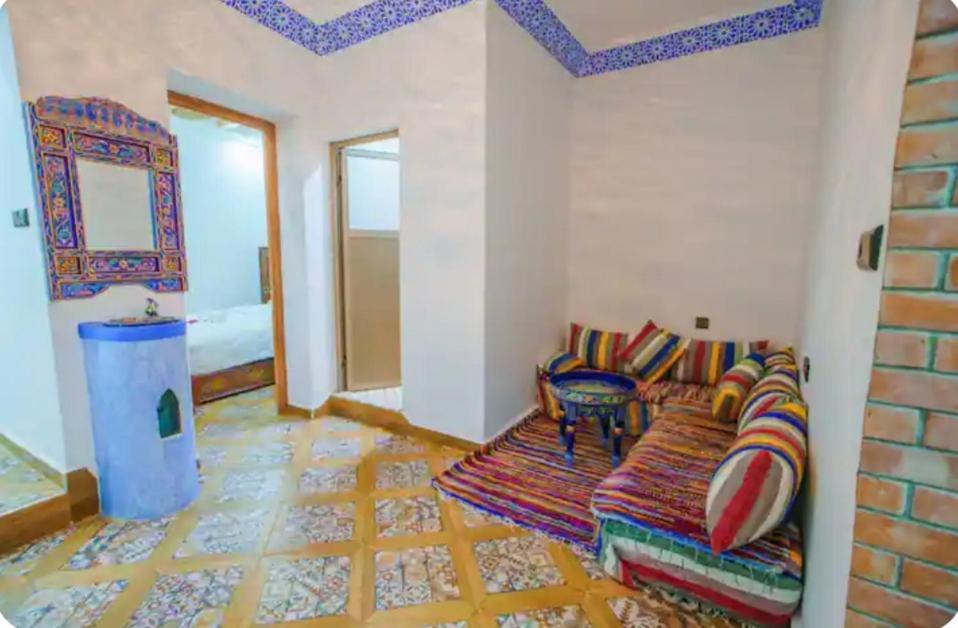 Dar Artisanat Hotell Chefchaouen Rum bild