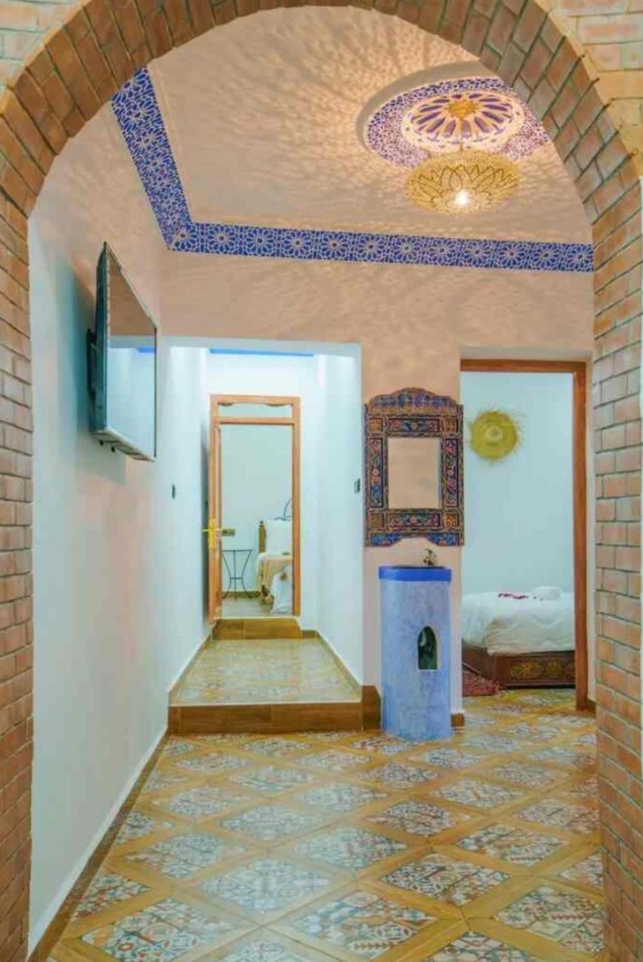 Dar Artisanat Hotell Chefchaouen Rum bild